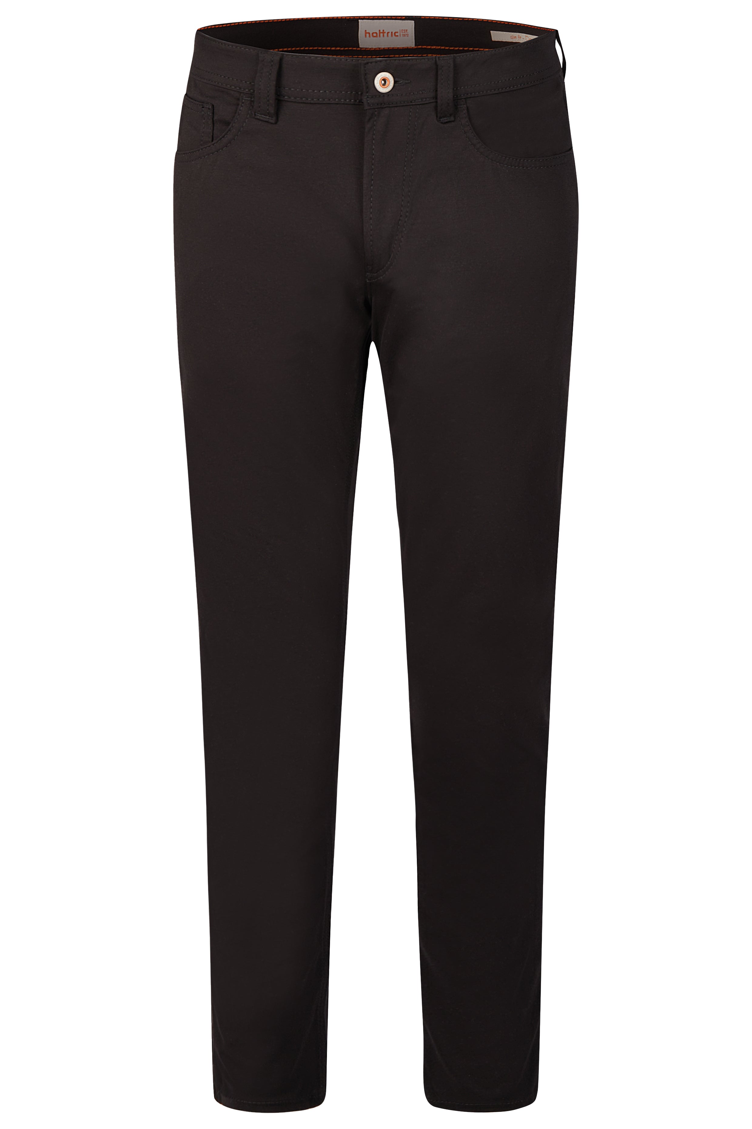 HATTRIC HARRIS Stoffhose - Ink Velvet Black - 688995 9272.09