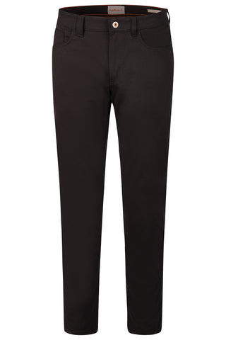 HATTRIC HARRIS Stoffhose - Ink Velvet Black - 688995 9272.09