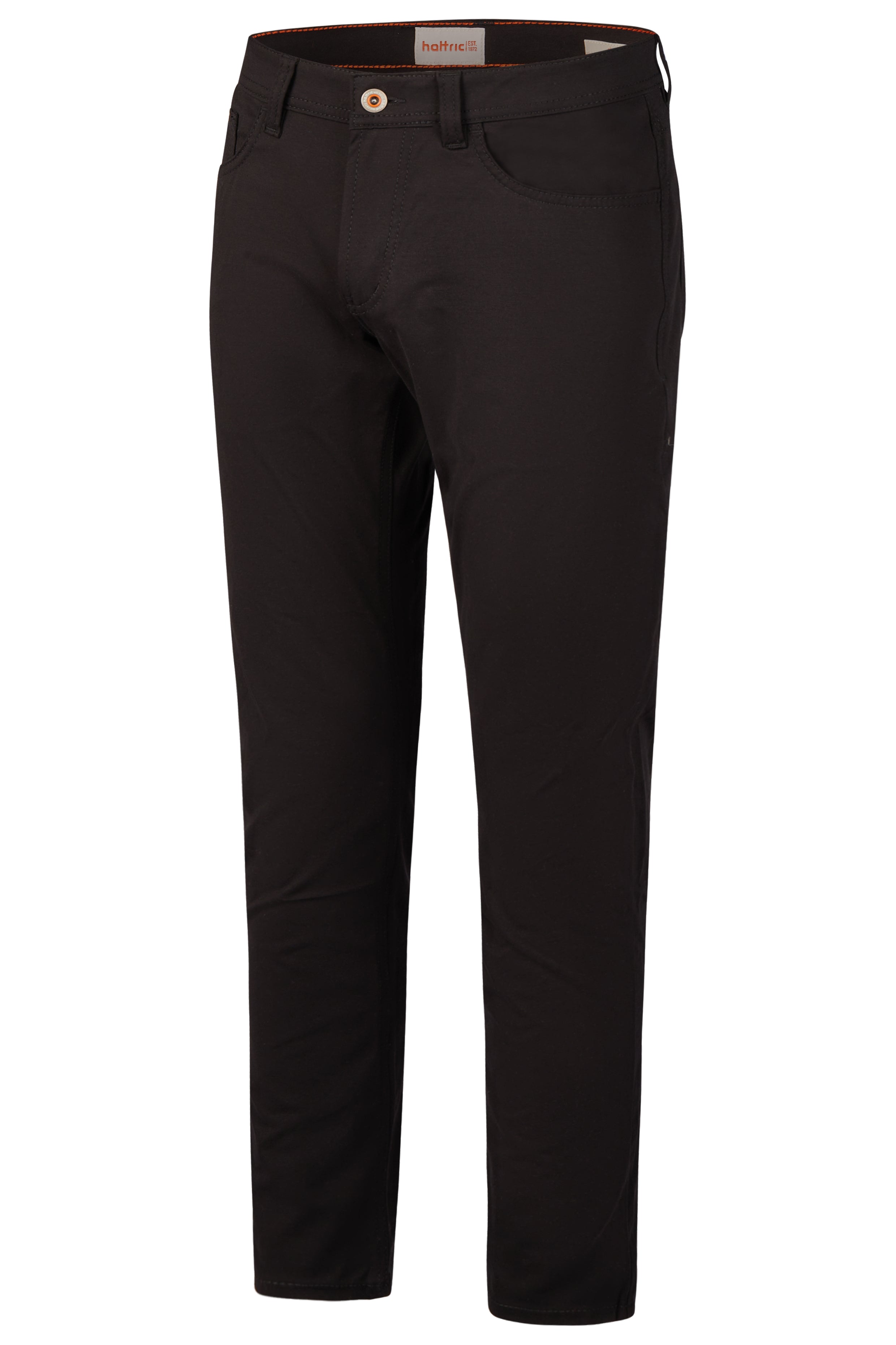 HATTRIC HARRIS Stoffhose - Ink Velvet Black - 688995 9272.09