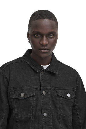 BLEND NARIL Jeansjacke - Midnight Rinse Black - 20710737.200297
