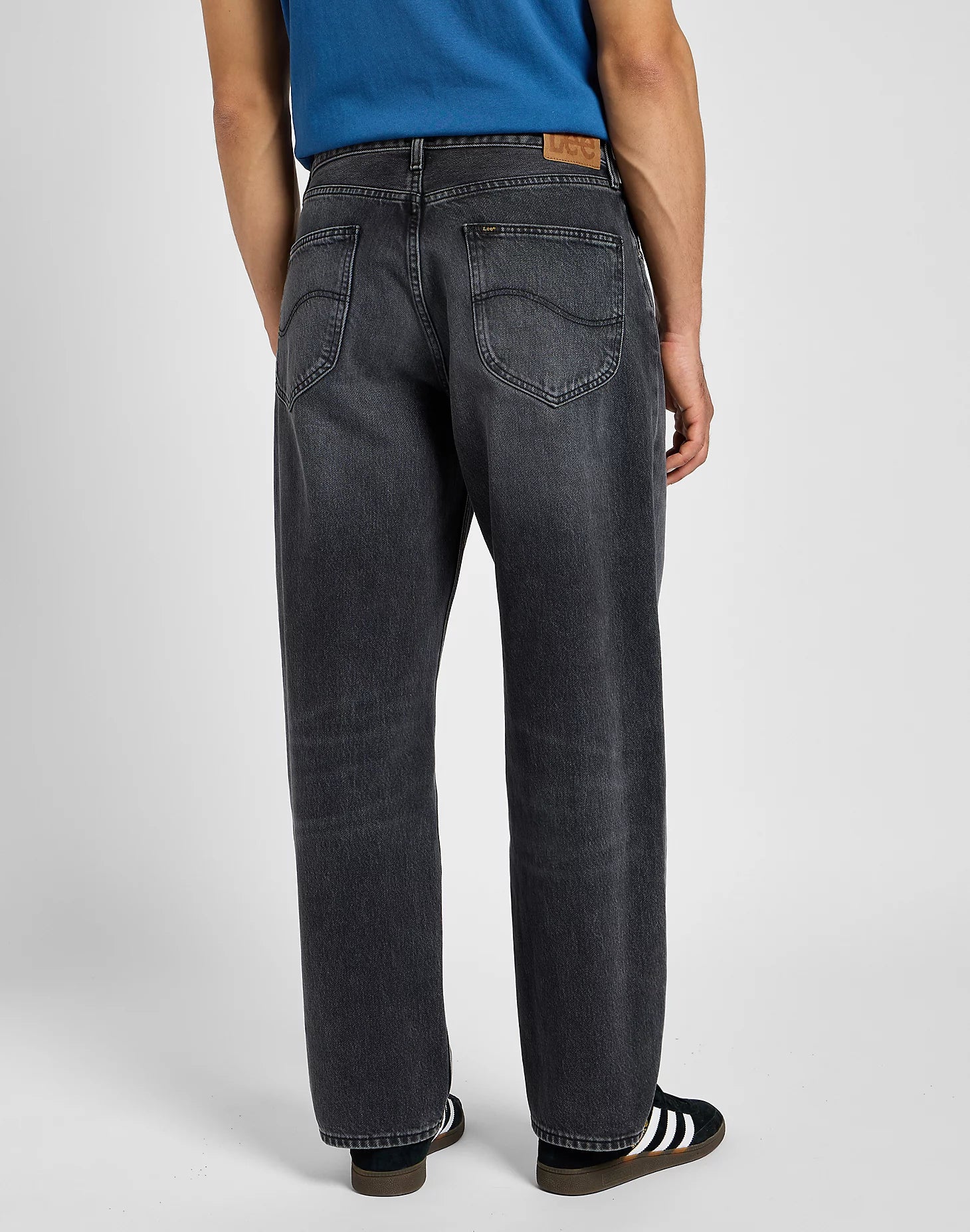 LEE ASHER Baggy Jeans - Dark Asphalt Star - 112355835