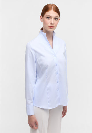 ETERNA REGULAR FIT Langarm Bluse - Misty Sky Blue - 7001-12-D266