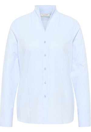 ETERNA REGULAR FIT Langarm Bluse - Misty Sky Blue - 7001-12-D266