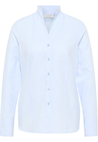 ETERNA REGULAR FIT Langarm Bluse - Misty Sky Blue - 7001-12-D266