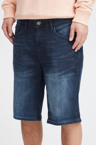 BLEND Shorts - Midnight Wash Blue - 20713326.200292