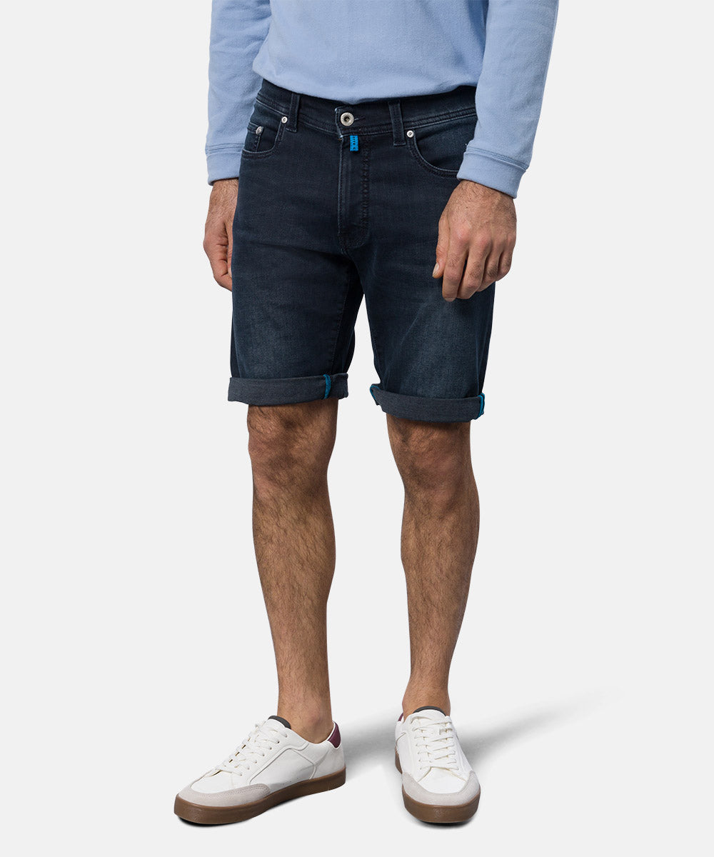 PIERRE CARDIN LYON Bermuda - Midnight River Blue - 34520 8035.6807