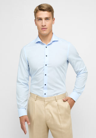ETERNA SLIM FIT Langarm Hemd - Sky Whisper Blue - 1307-11-F142