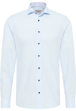 ETERNA SLIM FIT Langarm Hemd - Sky Whisper Blue - 1307-11-F142