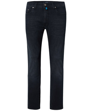 PIERRE CARDIN LYON TAPERED - Midnight Indigo Black - 34510 8029.6804