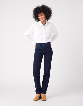 WRANGLER Straight - Midnight Ink Blue - 112320016