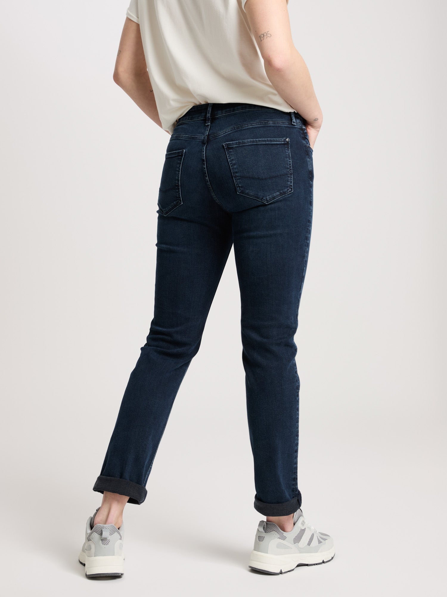 CROSS JEANS Rose Five Pocket - Deep Navy Stone - N487-084 von Cross Jeans