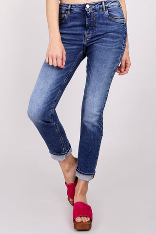 BLUE FIRE Nancy Slim-Fit Jeans - Pure Indigo - 1001.4031