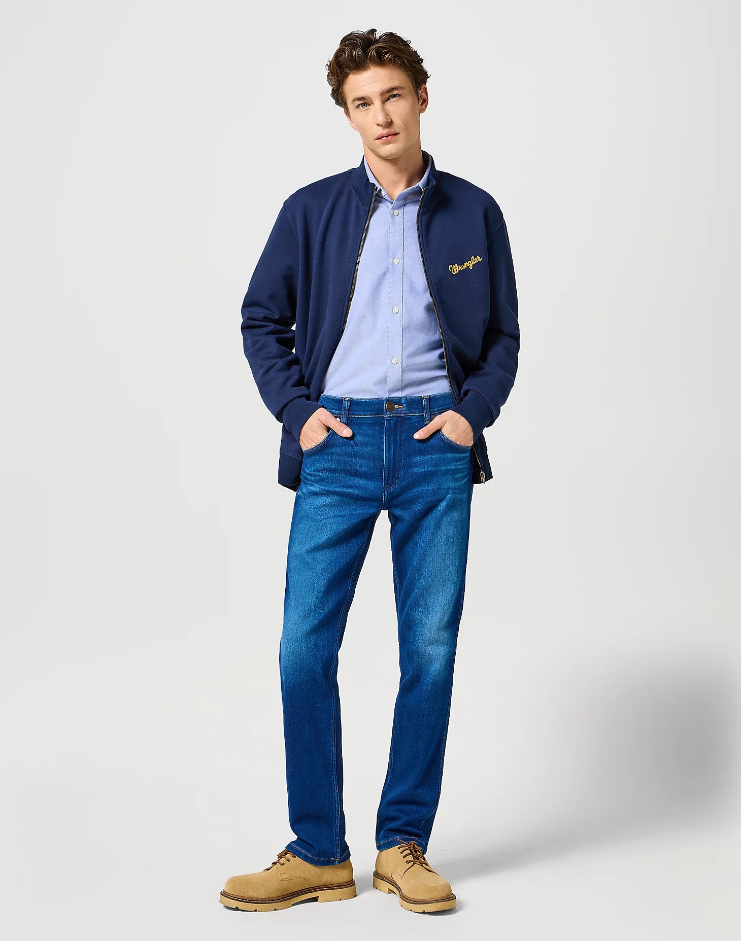 WRANGLER GREENSBORO Jeans - Indigo Harbor Blue - 112357412 von Wrangler
