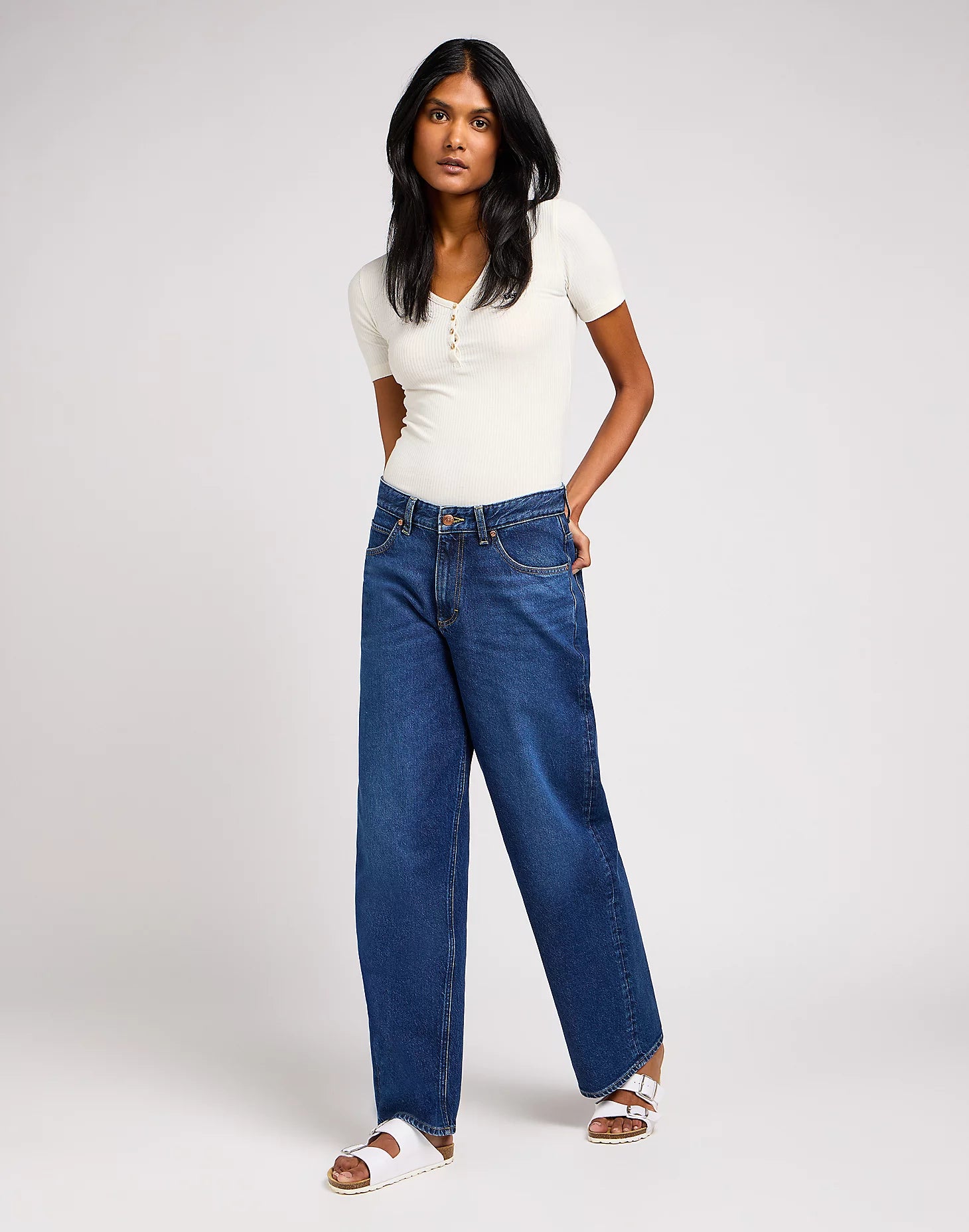 LEE RIDER CLASSIC Jeans - Midnight Harbor Blue - 112341356 von LEE