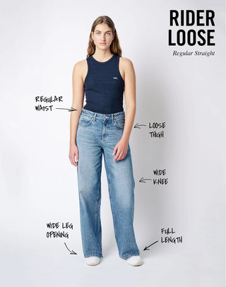 LEE RIDER CLASSIC Jeans - Midnight Harbor Blue - 112341356
