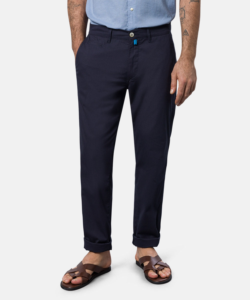PIERRE CARDIN LYON Chino - Night Marina Navy - 33757 4002.6000