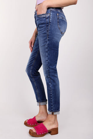 BLUE FIRE Nancy Slim-Fit Jeans - Pure Indigo - 1001.4031