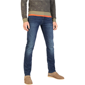 PME LEGEND Navigator Five Pocket - Deep Indigo Wash - PTR121-BLU