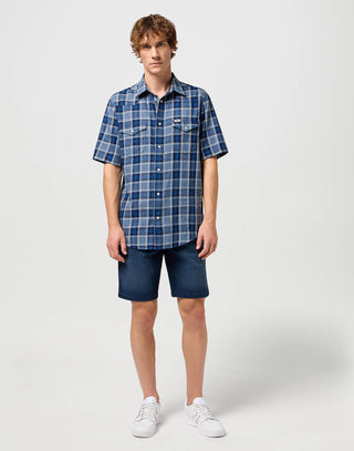 WRANGLER Texas Shorts - Midnight Indigo Wash - 112350904