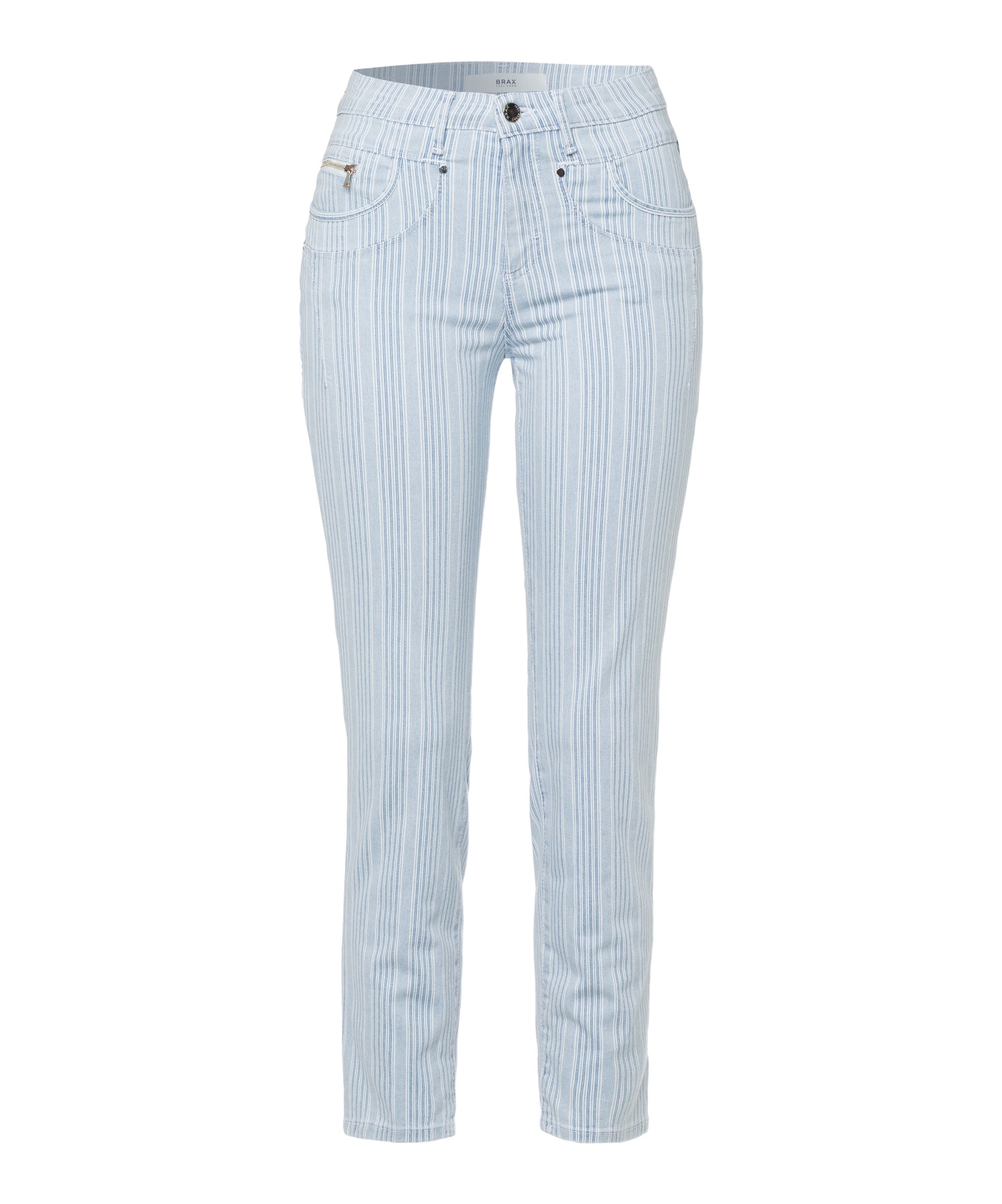BRAX Shakira Five Pocket - Seaside Stripe Sky - 09918420 74-7117.29