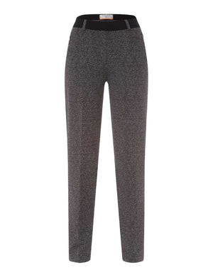 RAPHAELA BY BRAX Lillyth Schlupfhose - Smoke Tweed Grey - 10270020 17-5268-08