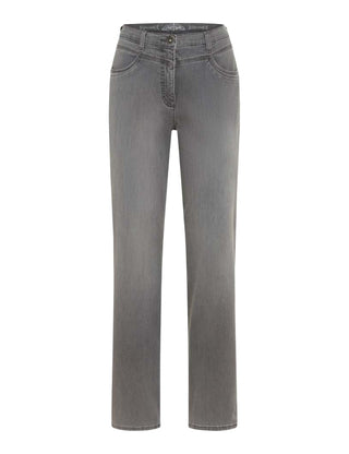 RAPHAELA BY BRAX CAREN NEW Straight-Jeans - Foggy Silver Grey - 10923120 17-6908-06
