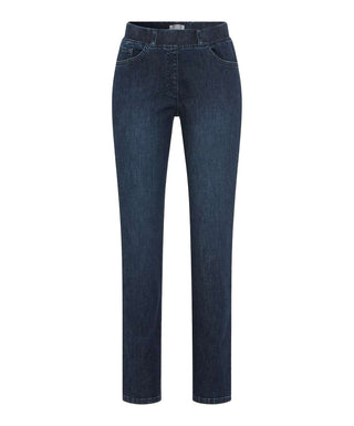 RAPHAELA BY BRAX Lavina Joy Five Pocket - Deep Indigo Charcoal - 10927220 10-6000-25