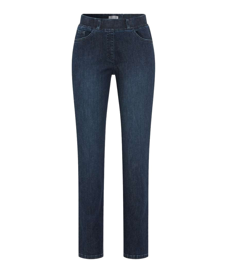 RAPHAELA BY BRAX Lavina Joy Five Pocket - Deep Indigo Charcoal - 10927220 10-6000-25