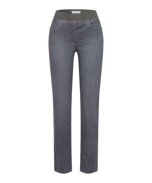 RAPHAELA BY BRAX Pamina Five Pocket - Stormy Pewter Grey - 10930020 10-6000-06