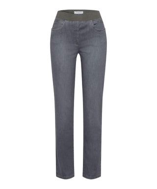 RAPHAELA BY BRAX Pamina Five Pocket - Stormy Pewter Grey - 10930020 10-6000-06