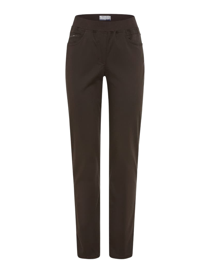 RAPHAELA BY BRAX PAMINA Schlupfhose - Dark Walnut Brown - 10930020 11-6057-52