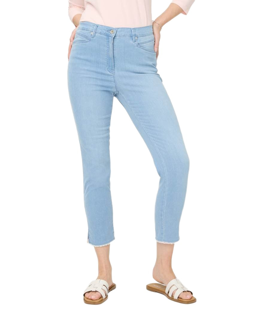 RAPHAELA BY BRAX LUCA Capri-Jeans - Coastal Mist Blue - 10933820 16-6308-29