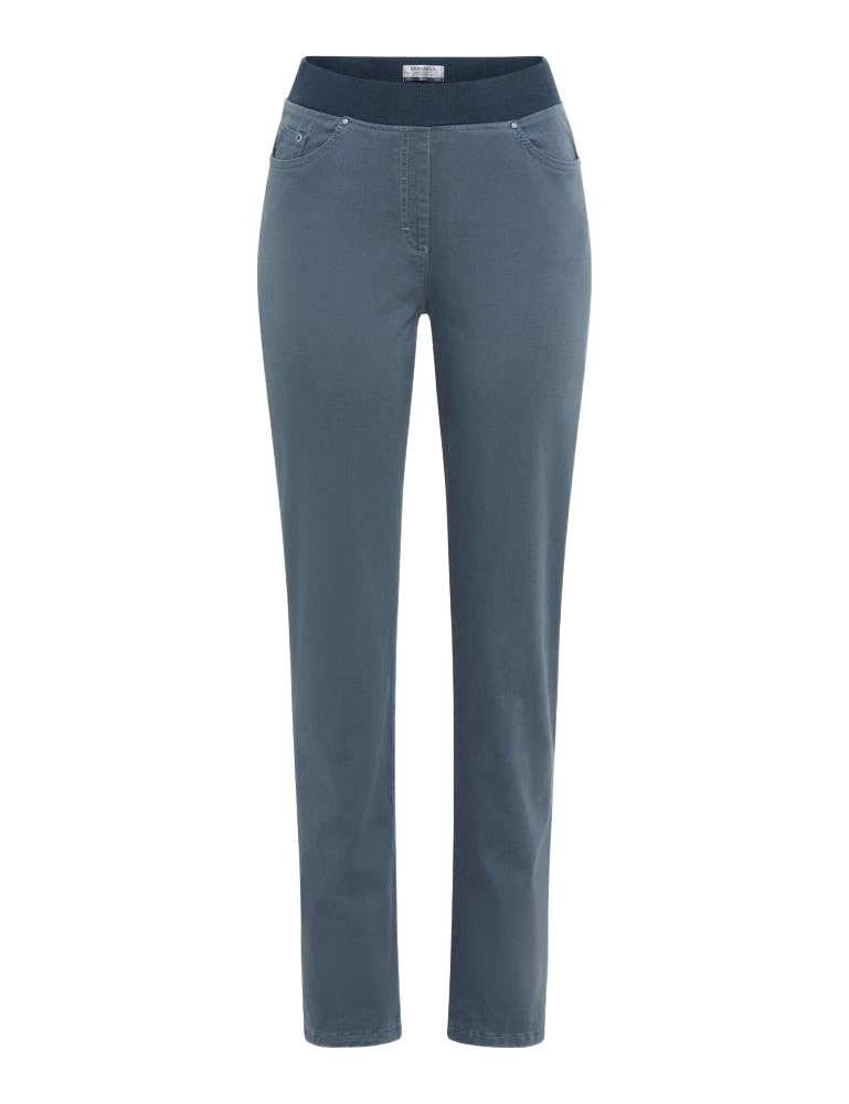 RAPHAELA BY BRAX Pamina Schlupfhose - Smoky Harbor Blue - 10949420 11-1807-28