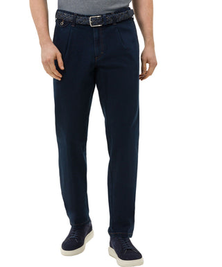 BRAX EUREX BY BRAX FRED - Deep Navy Weave - 5932120 50-6900-23