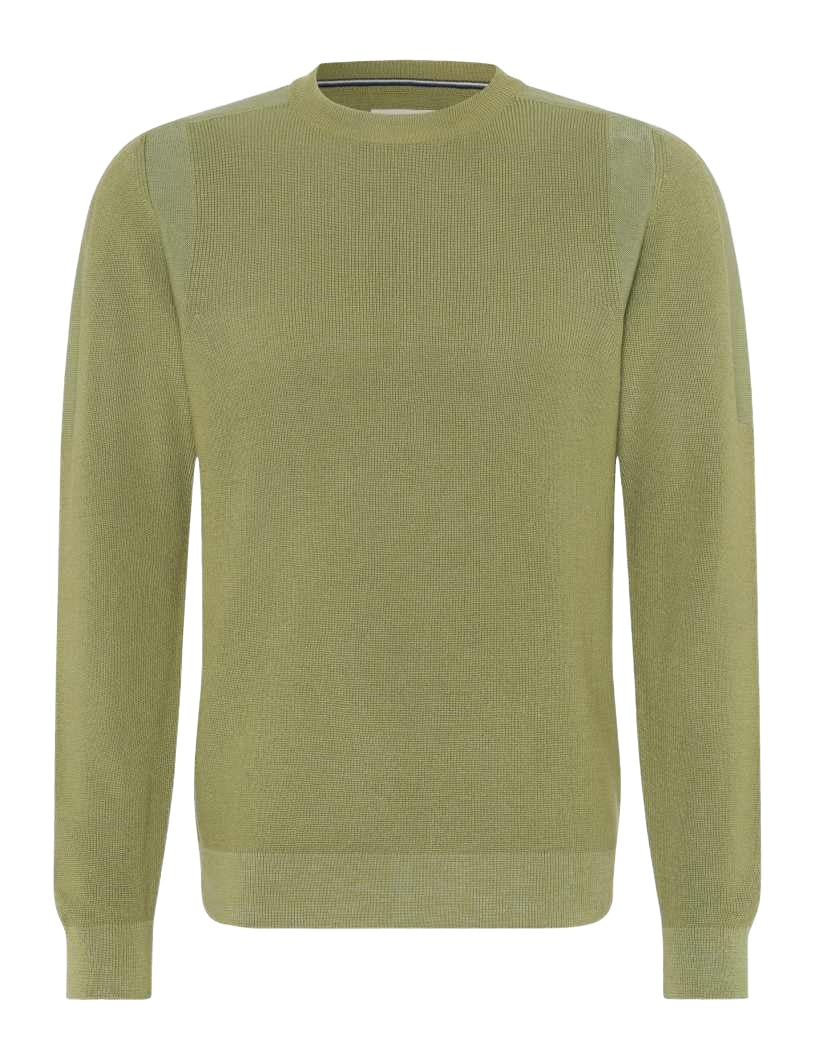 BRAX ROY Pullover/Longsleeve - Mossy Meadow Green - 70121900 212007-38
