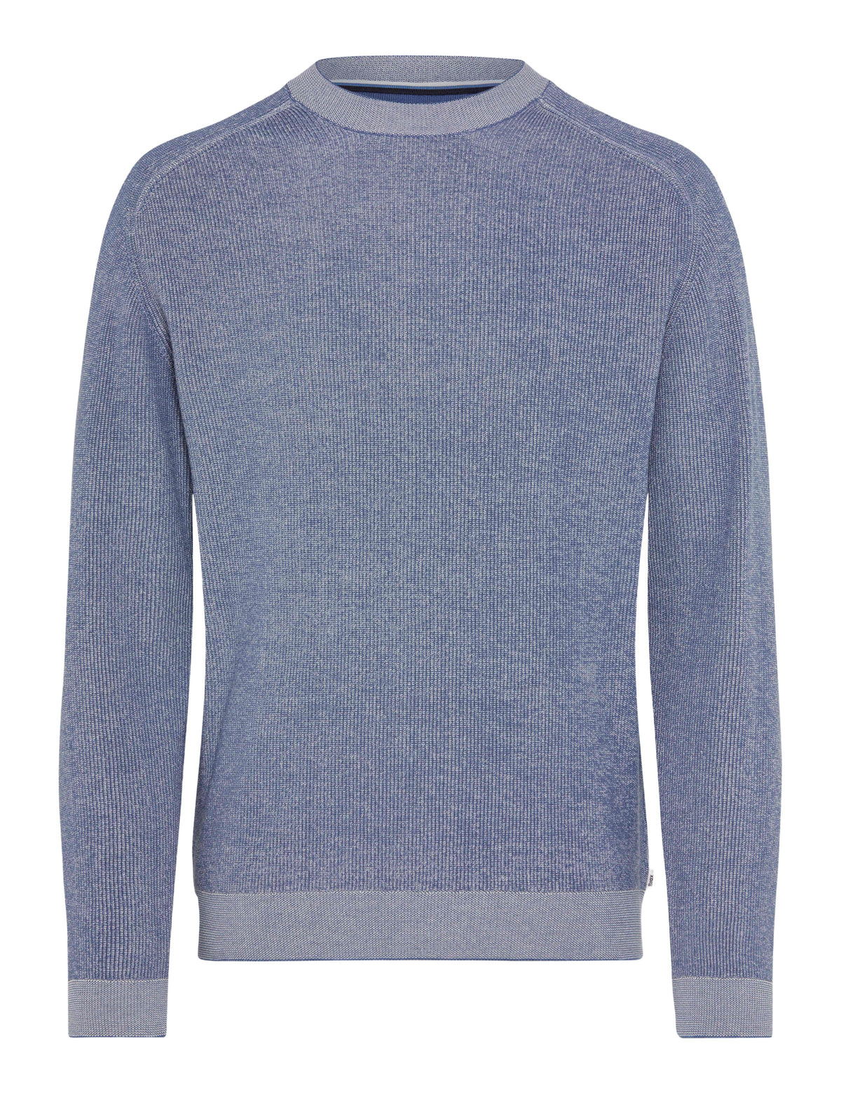 BRAX ROB Strickpullover Rundhals - Glacier Navy - 70131400 27-3078-27