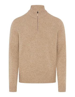 BRAX STEFFEN Langarm Pullover light camel 70133000 27-2358-59