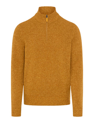 BRAX STEFFEN Langarm Pullover safran 70133000 27-2358-66