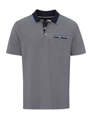 BRAX PETTER Poloshirt - Steel Fog Blue - 70420800 214768-23