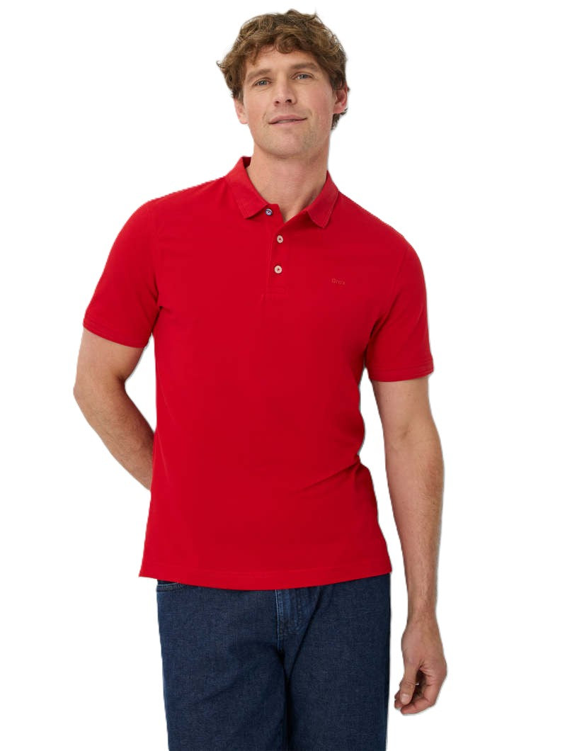BRAX PETE Poloshirt - Crimson Pulse - 70426000 21-4508-43