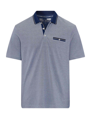 BRAX PETTER Poloshirt - Sea Slate Blue - 70428200 21-4768-25