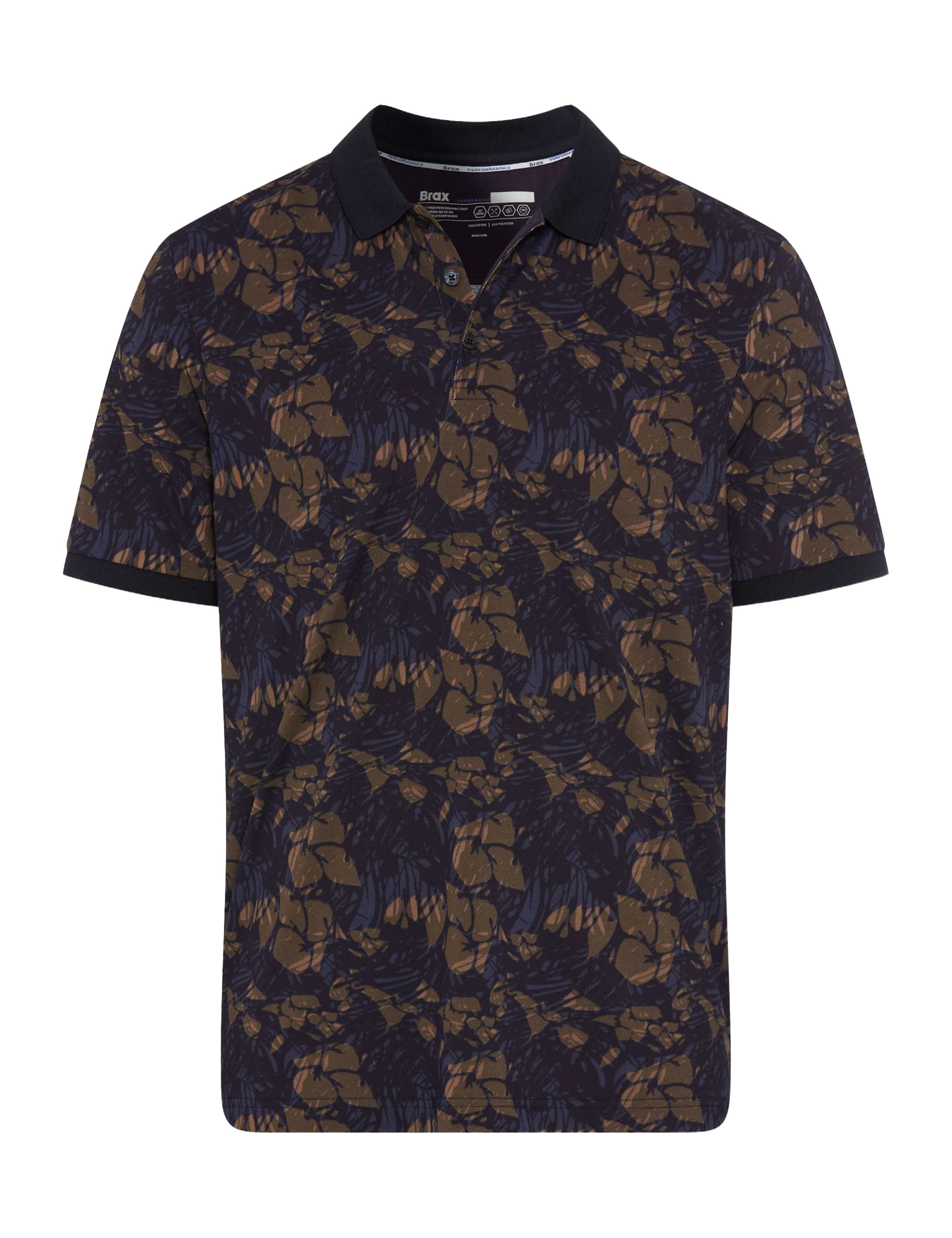 BRAX PERRY P Poloshirt cacao 70431000 26-4778-54
