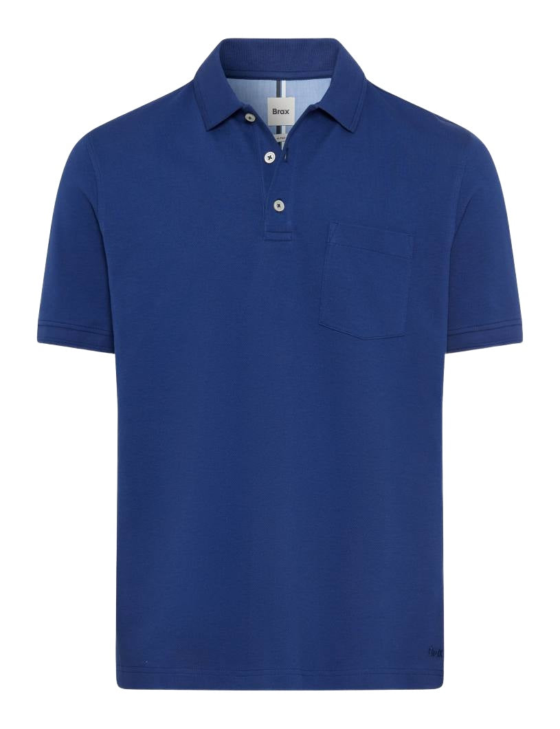 BRAX PETE BT Poloshirt - Ocean Drive Blue - 70431400 26-4848-14