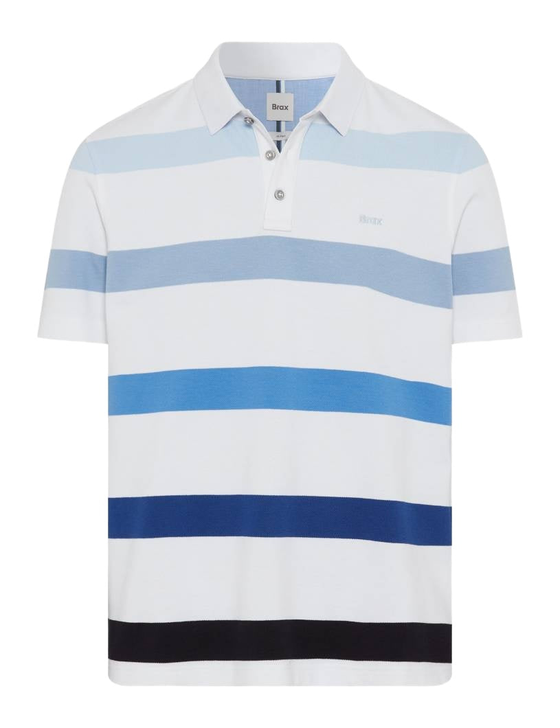 BRAX PETE S Poloshirt - Sea Breeze Azure - 70431500 26-4848-29