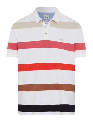 BRAX PETE S Poloshirt - Harbor Riviera White - 70431500 26-4848-44