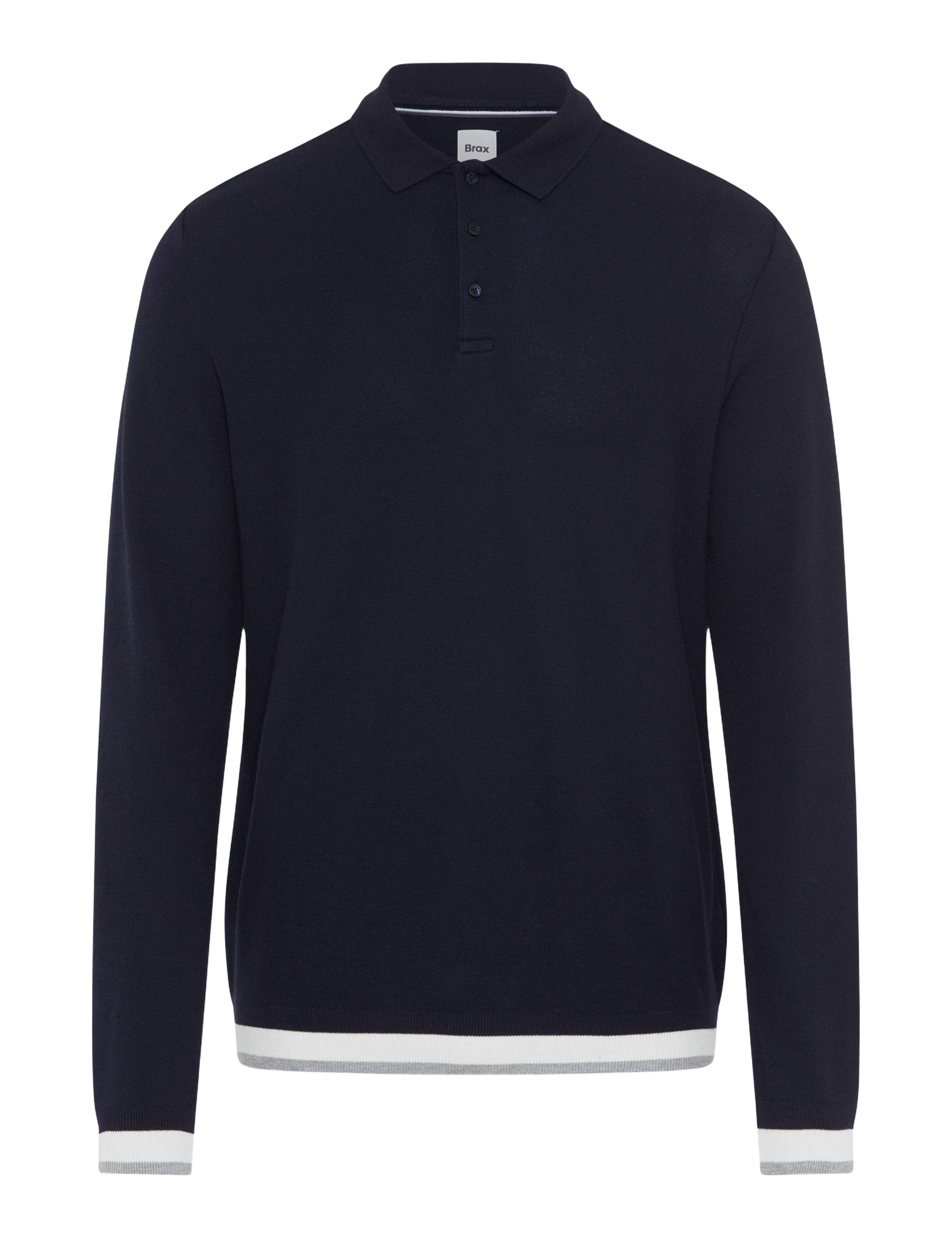 BRAX PAROS CB Langarm Shirt - Midnight Navy - 70434200 27-4948-23