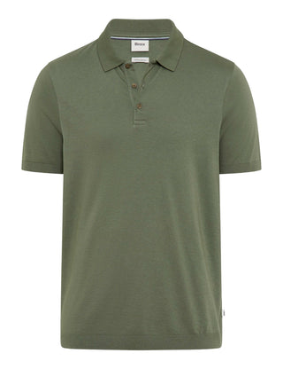 BRAX PARVIS Poloshirt - Olive Sage Green - 70436900 70-0016-36