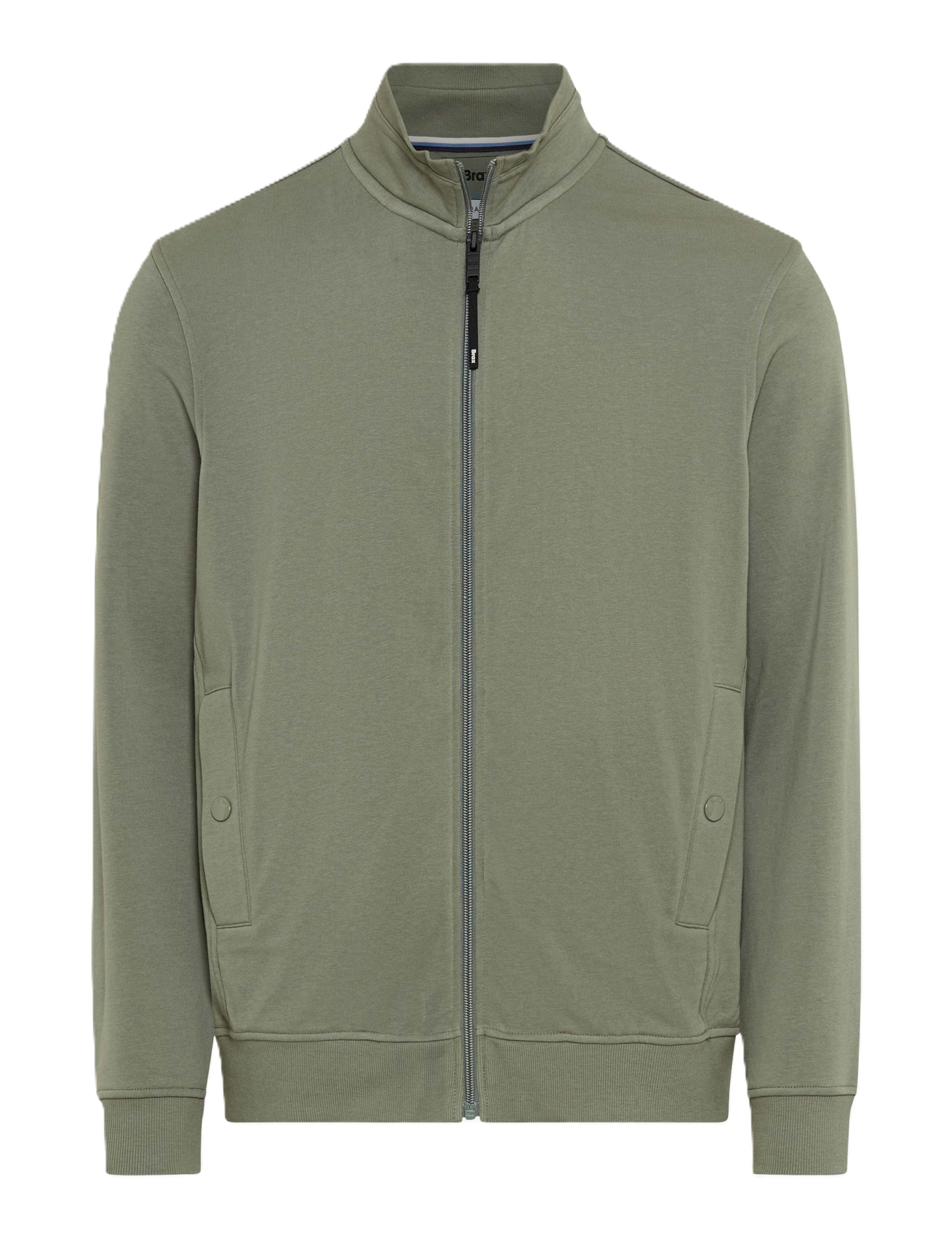 BRAX SCOTT Sweatjacke - Pine Sage Green - 70623100 70-0045-36