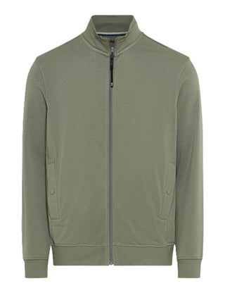 BRAX SCOTT Sweatjacke - Pine Sage Green - 70623100 70-0045-36