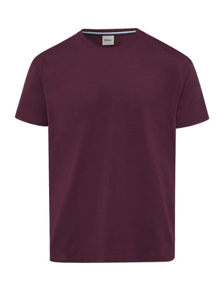 BRAX TED Herren T-Shirt - Midnight Plum - 70816100 26-4538-85